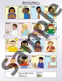 Toddler Sign Language Chart