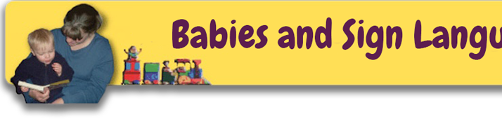 Babies and Sign language logo left