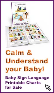 picture of baby sign language posters for sale