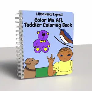 Color me ASL Coloring Book