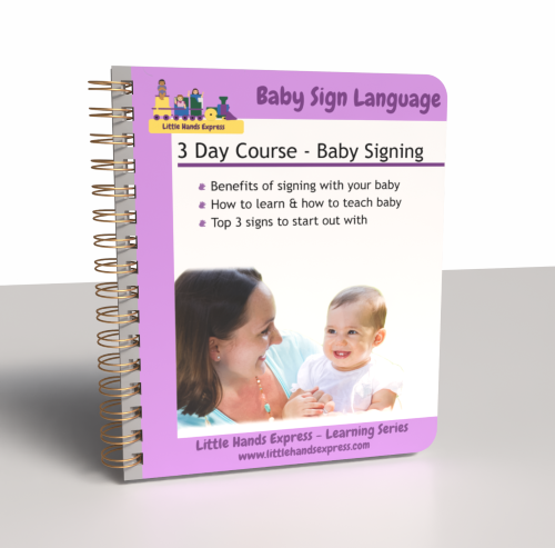 image of a mother and baby signing