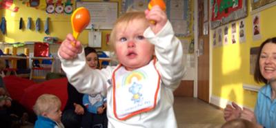 Fun at Day Care Nursery Class